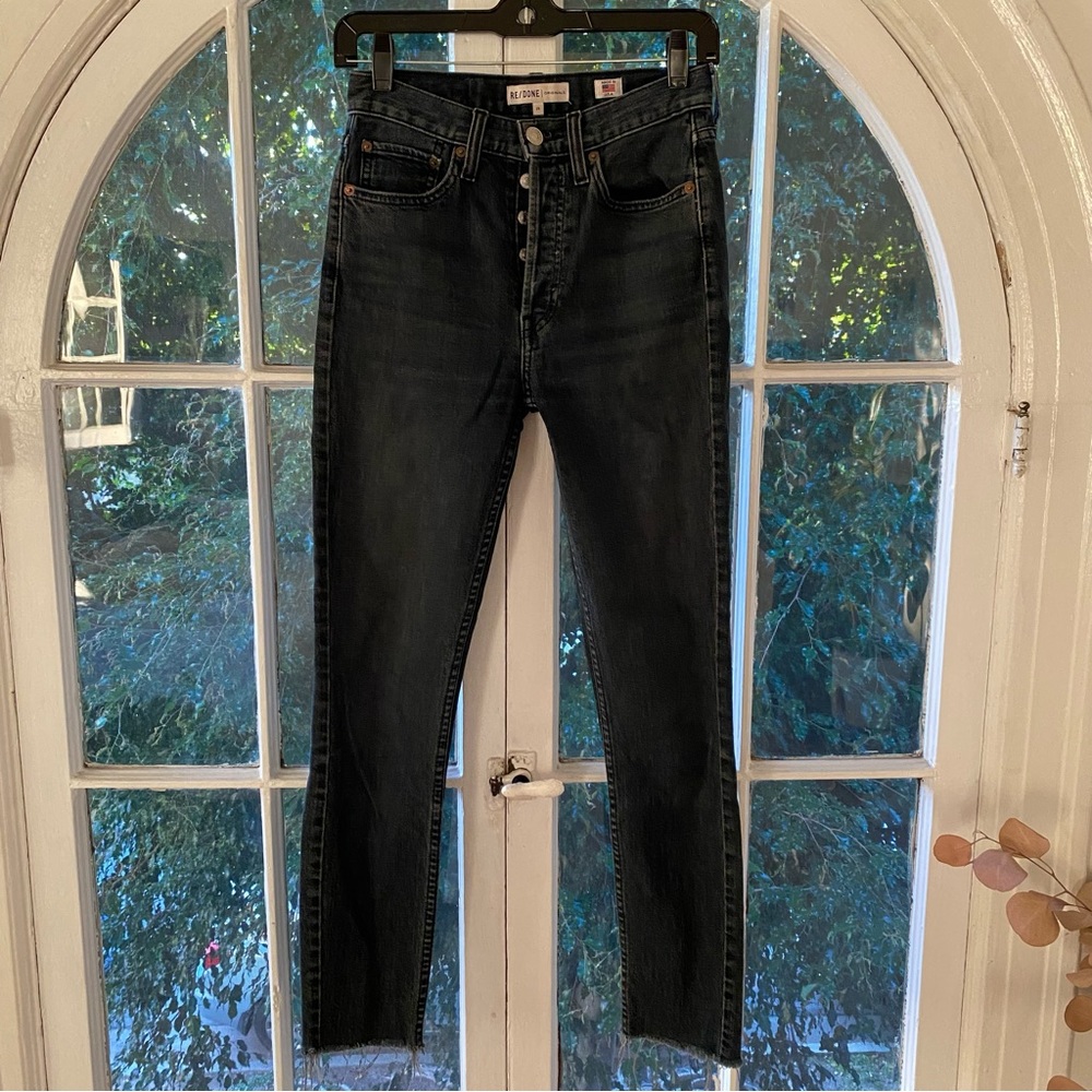 Redone Originals High Rise Ankle Crop - Picture 3 of 11